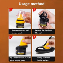 Cargar imagen en el visor de la galería, Shoes Polish - Reparador de cuero para zapatos liquido ⭐️ ⭐️
